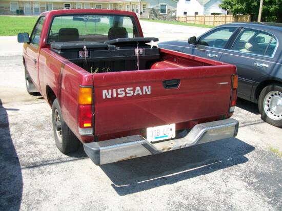 nissan hardbody truck tool box